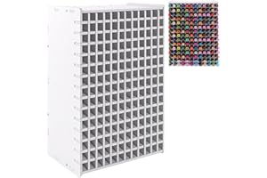 AKOLAFE Lot de 180 organiseurs de bureau - 35 x 27,5 x 13 cm - Avec 180 compartiments - Rangement pour stylos - Marqueurs d'alcool - Pour bureau, chambre et bureau