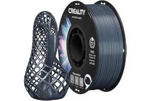 ‎CREALITY Creality Filament CR-ABS, wysoka wytrzymałość, nietoksyczny, odporny na zużycie, kompatybilny ze wszystkimi drukarkami Creality, szary