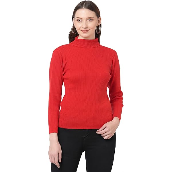 Buy Jumppmile Women's Cropped Sweater Knit Long Sleeve Crewneck