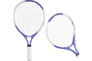 Senston 17/23'' Tennis Racket for Youth - Lightweight, Durable, Easy Grip, Beginner-friendly