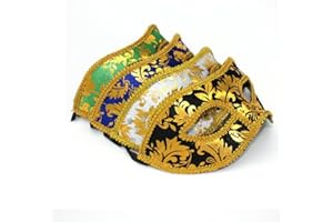 VKI® Máscara Veneciana Mujer y Hombre, Mascarada Carnaval, Antifaz Veneciano, Mascaras Disfraz