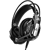 Ant Esports H520W Lightweight Gaming Over Ear Wired Headphones with Mic| 3.5MM Jack |50 MM Drivers | Compatible with PC/ PS4 
