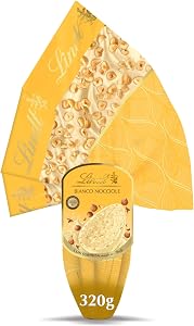 Lindt Uova di Pasqua 2026 Cioccolato Bianco e Nocciole 320g