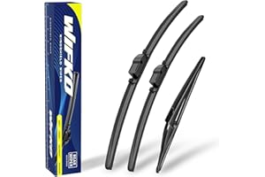 ‎WIFKO Wifko Scheibenwischer Kompatibel für Mercedes-Benz GLK Klasse X204 06.2008-01.2014, Wischerblätter Vorne + Hinten, Set Frontscheibenwischer und heckscheibenwischer, Frontscheibe und Heckwischer