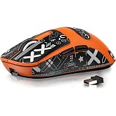 ATTACK SHARK X3 Superlight Kablosuz Gaming Mouse &ndash; 49g Ultra Hafif Fare, 26000 DPI PixArt PAW3395 Sens&ouml;r, BT/2.4G/Kablolu &Uuml;&ccedil;l