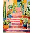 Dipingere con i Numeri Adulti, Oceano Kit di Pittura Acrilica Fai-da-Te per Adulti Principianti, Tartaruga Marina Painting by Numbers Kit Completo, Decor Casa Dipingere con i Numeri Bambini 30x40cm