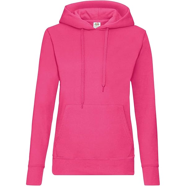 damen hoodie fruit of the loom