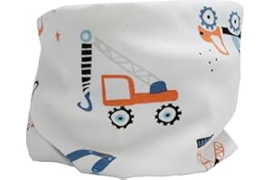 COLOURFUL BABY WORLD Kids Boys Girls Cotton Multi Use Neck Warmer Scarf Hat Bandana