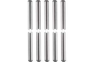 DTGN 3x30mm(DxL) Pasadores de Resorte Ranurados - 20 Piezas - para Hogar Máquina Sujetador - Ranurado Resorte Pasador de 304 Inoxidable Acero Pasador Tensión Divididos - Plateado