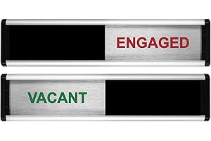 VIRO DISPLAY Viro Vacant/Engaged Sliding Door Sign - Original Edition - 214 x 60mm