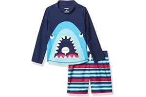 Simple Joys by Carter's Swimsuit Trunk and Rashguard Set Ensemble de Maillot dermoprotecteur Bébé garçon