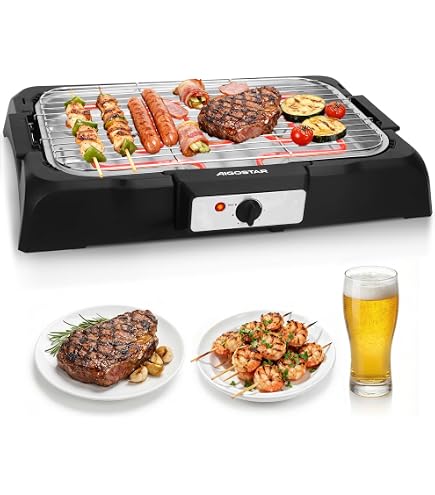 Tefal Grelhador Easy Grill BG90A810 - Barbecue Électrique Puissant Pour Grillades Parfaites