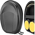 Geekria UltraShell Case for Foldable On-Ear Headphones, Replacement Protective Hard Shell Travel Carrying Bag with Cable Stor