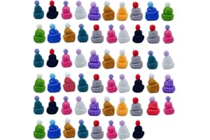 ONEBO Miniatura DIY Accesorios,para Decoración de Pastel de Cumpleaños Boda Fiesta (Gorro de Lana decorativo-58)