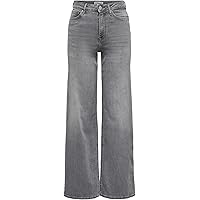 ONLY Onlmadison Blush Hw Wide DNM Tai853 Noos, Special Blue Grey Denim, XS / 30L