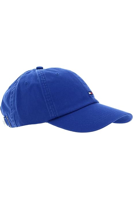 Tommy Hilfiger Herren Cap TH Flag Basecap, Blau (Shocking Blue  