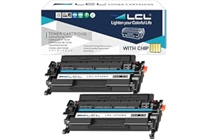 LCL Compatible Toner Cartridge 26A CF226A (2 Black) Replacement for HP LaserJet Pro M402n M402d M402dn M402dne M402dw MFPM426dw M426fdn M426fdw