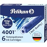 Pelikan Kartuş Serisi TP6X Dolma Kalem Kartuşu Mavi