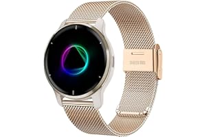 VELULYX Metalowy pasek Garmin Venu 2 Plus, 20 mm pasek stali nierdzewnej do Garmin Venu Sq/Sq Music/Venu Sq 2/Sq 2 Music/Vivoactive 3/3 Music/Vivoactive 5/Garmin Venu/Vivomove HR/Forerunner 55 245 645