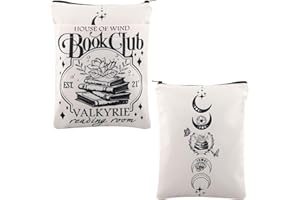 AKTAP ACOTAR Inspired Book Sleeve House of Wind Book Club Book Covers Feyre Reading Room Gift Bookish Gift Acotar Merch (Book Club BS, ONE Size)