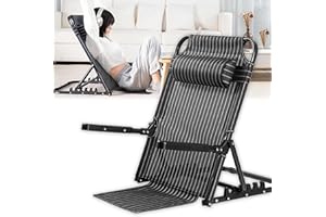 Aisny Cojín De Cama Respaldo, De Lectura Y Cuña - Tumbona Portátil Estera De Playa Plegable Ajustable En Múltiples Ángulos Para Leer Descansar Recuperarse