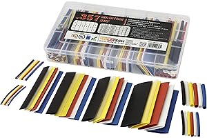 ISOLATECH ISO-PROFI® Magnum 357-czciowy zestaw rurek termokurczliwych w pudeku, mieszanka kolorów 2:1