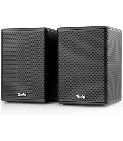 Teufel AC 3500 SM – Supporto A Parete Per Minidiffusori, In Metallo, Orientabile Orizzontale E Verticale, Carico Max 5 Kg, Bianco - 3
