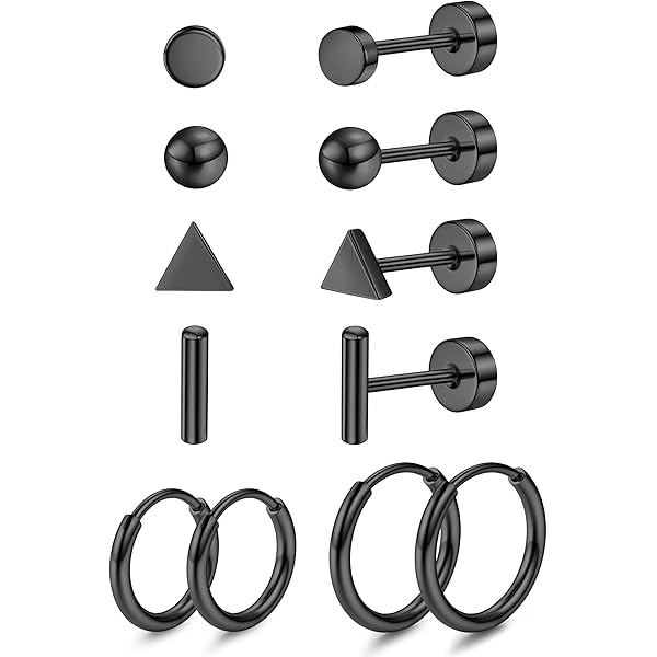 Oorringen - Titanium (0505-07), Boccia Titanium | Sieraden - PDA Group