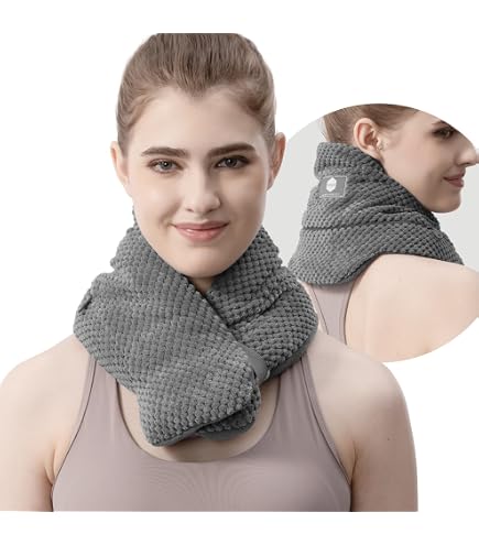 Écharpe Chauffante USB - Lot De 2 - 3 Températures Réglables (40°C, 50°C, 60°C) - Taille Unique - Imitation Laine Douce - 11
