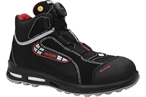 ELTEN Sicherheitsschuhe Sander XXT Pro BOA ESD S3S, Damen und Herren, Textil, Kunststoffkappe (Leichter als Stahlkappe), leicht, sportlich