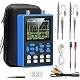 KASTWAVE Handheld Digital Oscilloscope Kit - 2 Channel 2.8"TFT Mini Automotive Oscilloscope Bandwidth 120Mhz Digital Oscilloscopes Portable 500MS/s Sampling Rate, Vertical Sensitivity 10mV/div~10V/div