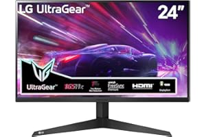 LG UltraGear™ 24GQ50F-B Ecran PC Gaming 24" - Dalle VA résolution FHD (1920x1080), 1ms MBR 165Hz, NTSC 72%, AMD FreeSync Premium, inclinable