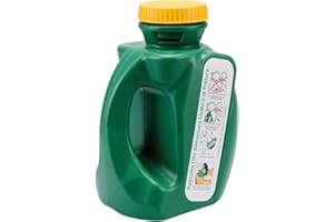 NUOVA C.PLASTICA S.R.L. OLI 3,5LT Tanica verde da 3.5 litri per il recupero e il contenimento dell'olio alimentare usato e di frittura per raccolta differenziata con tappo sicurezza bimbo e griglia filtraggio in plastica