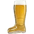 #Winning Glass Beer Boot 1.75 UK Pints Novelty Continental Drinking Bierstiefel
