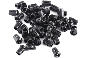 50st LED-hållare Panel Emitting Diode Holder Clip Bezel Mount Lamp Socket Diode Holder 3mm 5mm 8mm 10mm(3mm)