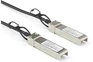 StarTech.com Dell EMC DAC-SFP-10G-2M Compatible 2m 10G SFP+ to SFP+ Direct Attach Cable Twinax - 10GbE SFP+ Copper DAC 10 Gbps Low Power Passive Mini GBIC/Transceiver Module DAC (DACSFP10G2M)