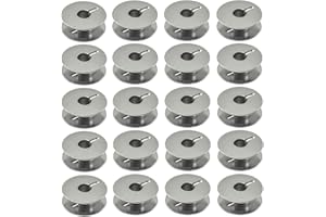 Blooy - 20 bobinas de metal 55623S para máquina de coser Singer 20U 191D 491D 591D 306K, JUKI DDL-5550 8500 Consew 103 105