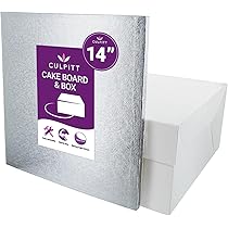 PME BCR871 Ronde Cake Card & Cake Box 14/35 cm, Karton, Wit PME BCR871 Ronde Cake Card & Cake Box 14/35 cm, Karton, Wit