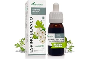 Soria Natural Extracto de Espino Blanco - Cuida tu Sistema Cardiovascular, Apoya la Circulación Sanguínea - Extracto Natural Hierbas - Botella con 50ml