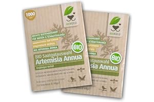 BIOBALU Artemisia Annua Saatgut in Bioqualität aus Demeter Anbau (2000 Korn)