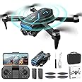 Drone with Adjustable 4K Camera, OBEST Foldable RC Quadrocopter 36 Mins Long Flight Time, 360° Obstacle Avoidance, Brushless Motor, Follow Me, Optical, Drone for Adult