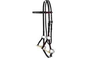 Thor Equine Sidepull con cinghia nasale Single Rope