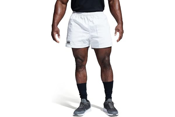 Canterbury Homme Short Professionnel en Coton | Short de Rugby | Cordon de Serrage intérieur et Poches | Short de Sport/entraînement Shorts de Gym