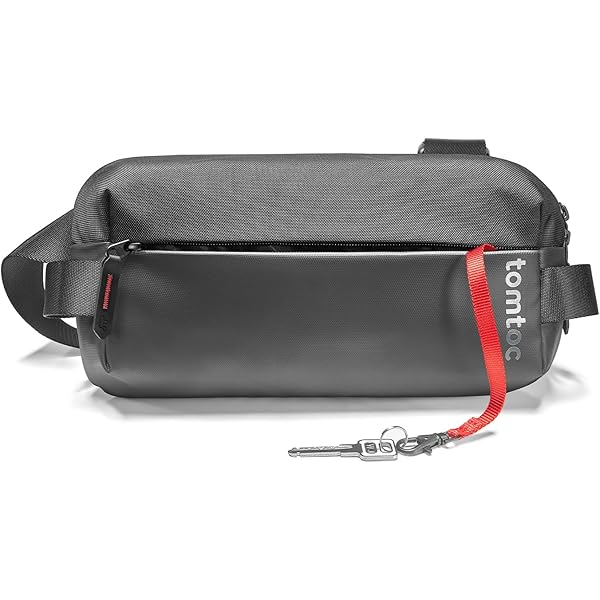 Ultralu00e4tt Sling Bag Slingvu00e4ska, Vattentu00e4t Axelvu00e4ska Fu00f6r Mu00e4n, Liten Bru00f6stvu00e4ska, Crossbody-vu00e4ska, Mode, Midjevu00e4ska Fu00f6r Resor, Skola, Vandring, Fitness, Cykel, Jakt