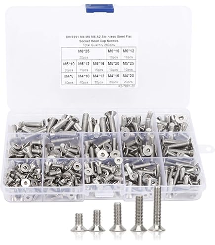 Metaalschroeven verzinkt DIN 7985 M5x10 - 200 stuks