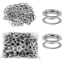 YPLonon 200-teiliges Ösen Set Edelstahl - 10mm Mit Ösenzange