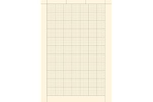 A4 Engineering Computation Pad: 100 Pages / 50 Sheets , 8.27 x 11.69 Inches | Blank A4 Computational Notepad | 5mm Grid Ruled Graph Paper | 5mm Quad ... Architects, and Students| 80gsm Cream Paper