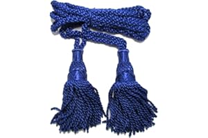 UNIFORM STORE LONDON Cord Bagpipe Drone Cords Highland Silk Royal Blue Military & Ceremonial R1202