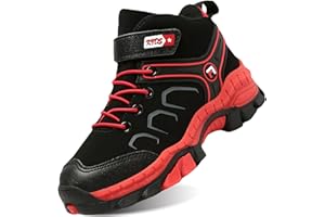 IYVW Kinder Schneestiefel Crampons Winterschuhe Schneestiefel Warm gefütterte Schlupfstiefel Kurzschaft Winter Stiefel Boots Schuhe Plüsch Gefüttert Schneestiefel Schlupfstiefel Schuhkrallen