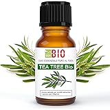 Tea tree Bio Olio essenziale 100% Puro Albero del te' 50 ml - Uso interno Terapeutico Alimentare Diffusori ambiente Aromatera